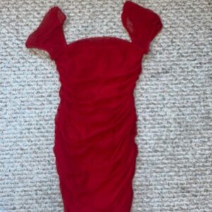Princess Polly red dress size 2